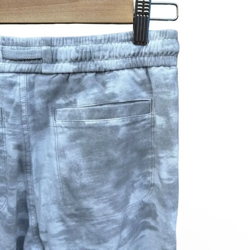 ATHLETA Farallon Printed Jogger Pant Size 4 White Gray